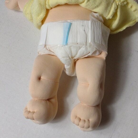 2015 Cabbage Patch Kids CPK Preemie Doll Green Eyes Authentic Clothing - Picture 7 of 11